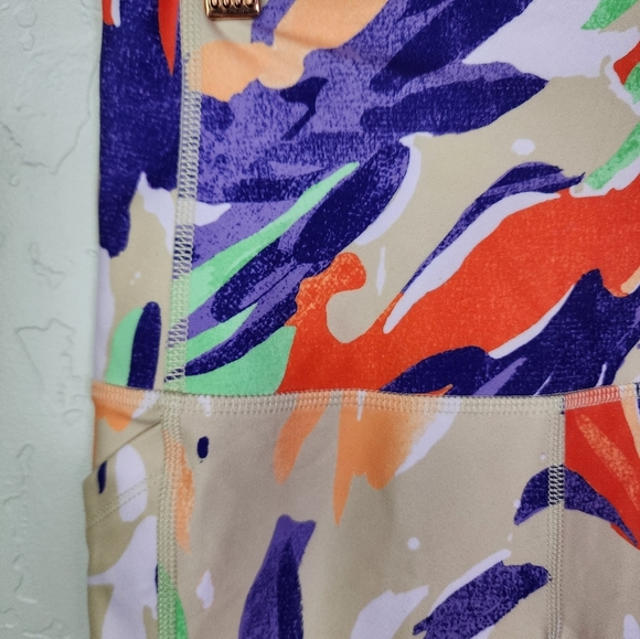 DSG Momentum Watercolor High Rise Biker Shorts Size XS - Picture 2 of 7